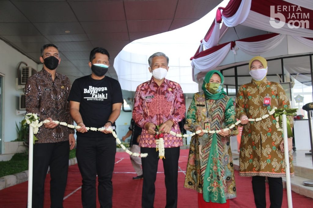 Launching Pelayanan Drive Thru, BPPD Sidoarjo Permudah Pembayaran Pajak di Tengah Pandemi Covid-19