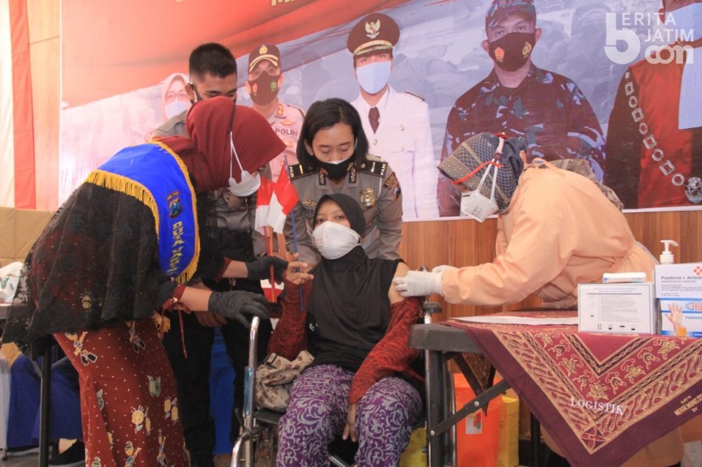 Sebanyak 76 Disabilitas Kabupaten Madiun Jalani Vaksinasi