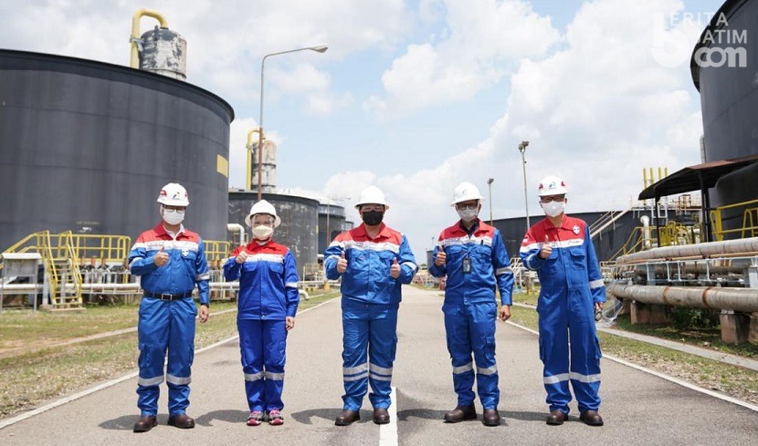 Resmi Dikelola Pertamina, Erick Thohir Tinjau Lapangan dan Sapa Pekerja Blok Rokan