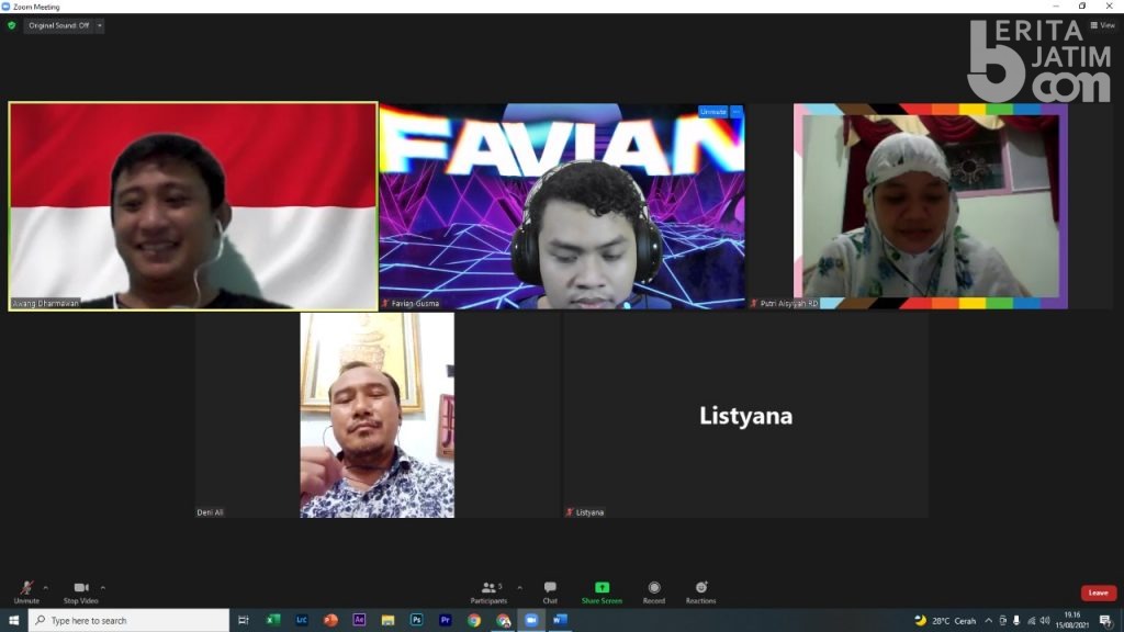 Wartawan Beritajatim.Com Jadi Penelitian Riset Dosen dan Mahasiswa Fikom Unesa