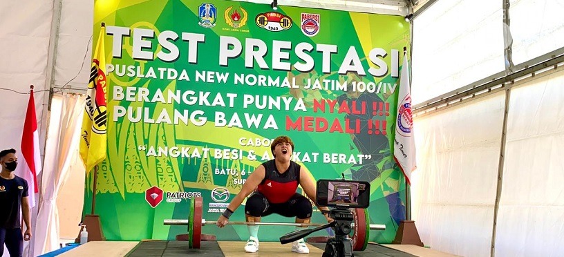 Satu Bulan Jelang PON, Angkat Besi Jatim Fokus Benahi Mental Atlet
