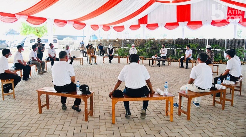 Di Hadapan Jokowi, Petani Milenial Madiun Pamer Kesuksesan Tanam Porang