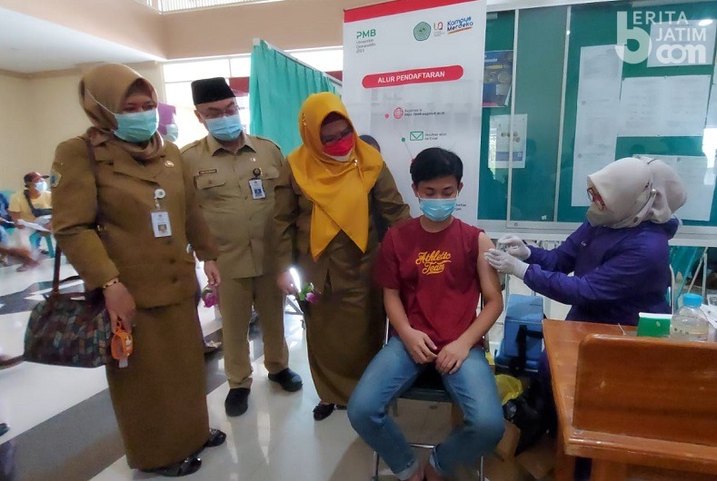 IKA PMII Gresik Gelar Vaksinasi Selama Dua Hari