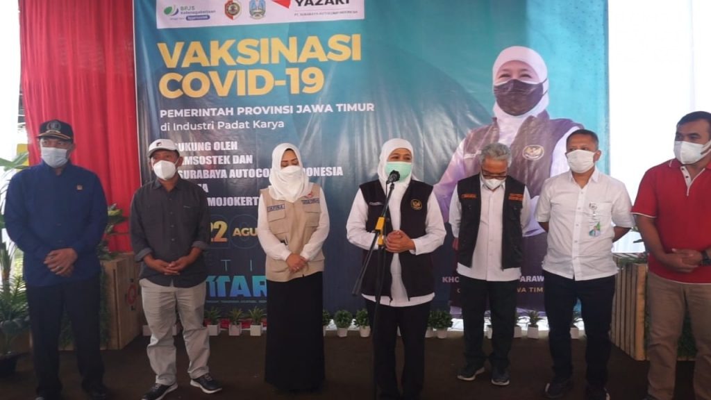 Genjot Vaksinasi di Sektor Industri Padat Karya, Fraksi NasDem Jatim Apresiasi Gubernur Jatim