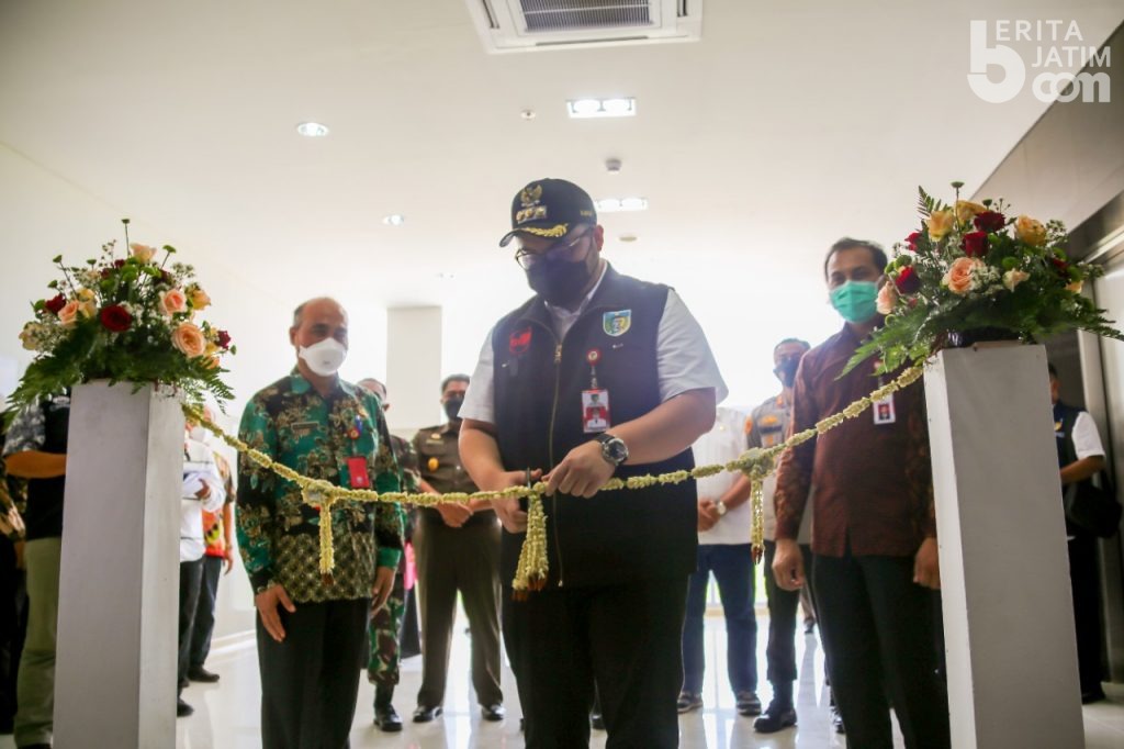 Launching Paviliun VVIP khusus Covid RS SLG Kediri, Mas Bup Minta Isoman Pindah ke Isoter
