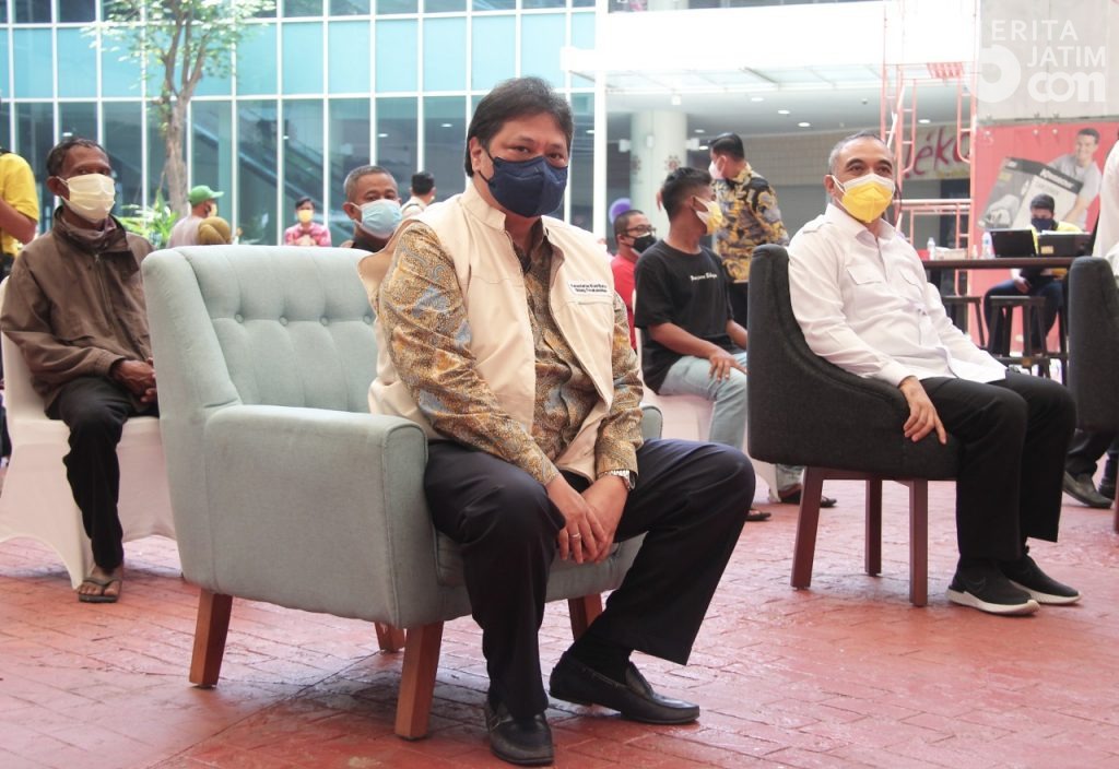 Airlangga Hartarto: Vaksin Dalam Negeri Upaya Menghemat Devisa