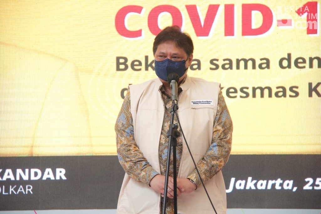 Airlangga : Tutup Peluang Korupsi, Bantu Ekonomi Bangkit Dari Dampak Pandemi