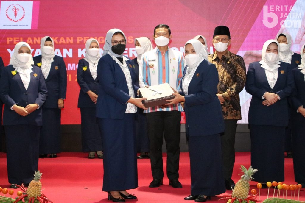 YKI Lamongan Dikukuhkan, Bupati YES : Lakukan Langkah Strategis Operasional Pencegahan Kanker