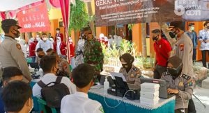 Gerai Vaksin Presisi Polres Pamekasan Sasar Pelajar SMA Sederajat