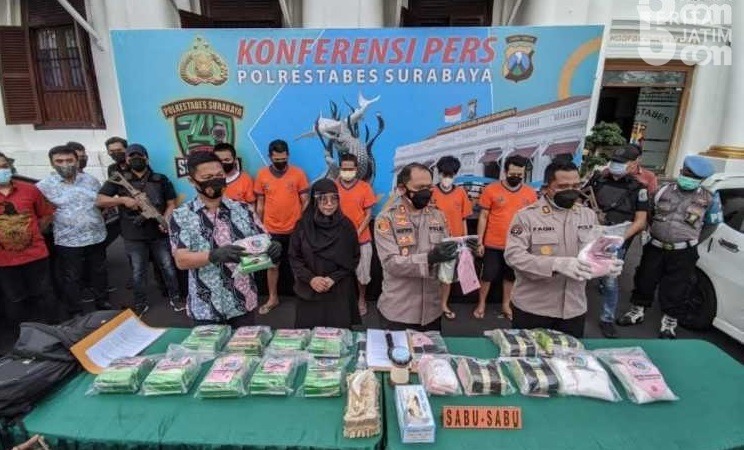 4 Tersangka Kasus Narkoba Jaringan Internasional Dilimpahkan ke Kejaksaan