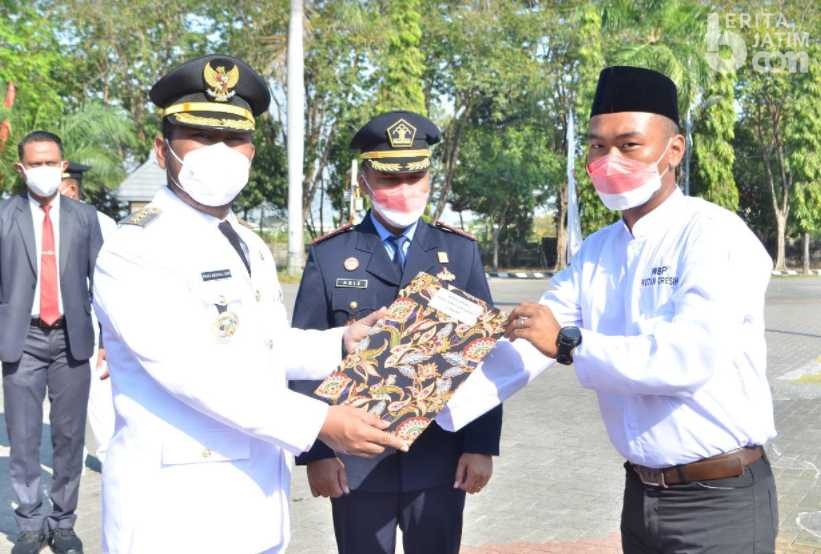 408 Warga Binaan Rutan Banjarsari Cerme Gresik Terima Remisi