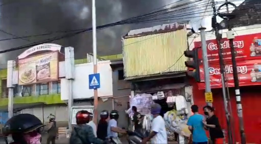 Pasar Kembang Terbakar, PD Pasar Surya Siapkan 3 Opsi Relokasi