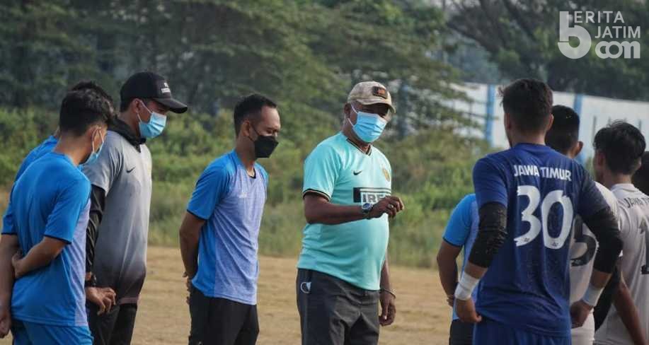 Jelang ke Papua, Pelatih Tim Sepakbola PON Jatim Benahi Ini