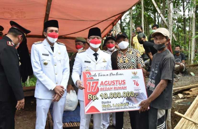 Bupati Trenggalek Silaturahmi dengan Veteran di Hari Kemerdekaan
