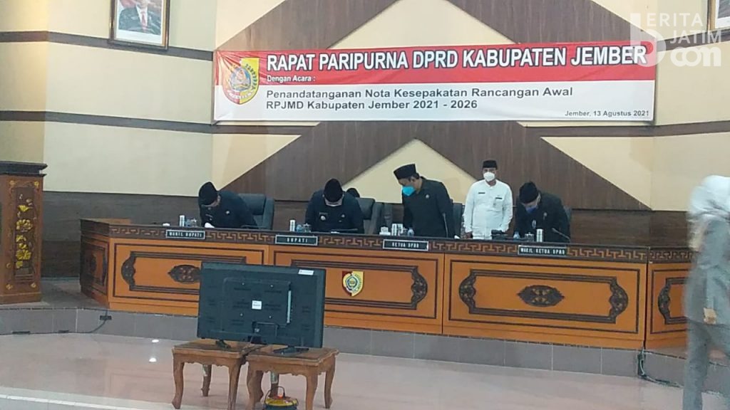 Pengesahan Bersama RPJMD Jember Kemungkinan Pertengahan September 2021