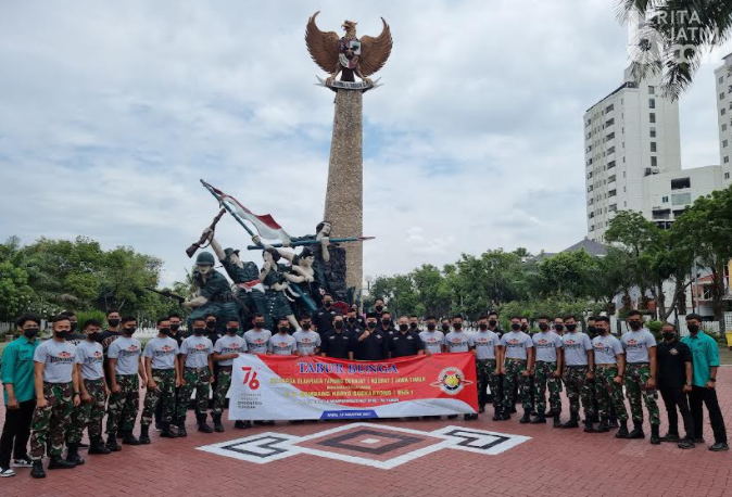Ziarah TMP Kusuma Bangsa, BHS dan Kodrat Jatim Ingatkan Jasa Pahlawan
