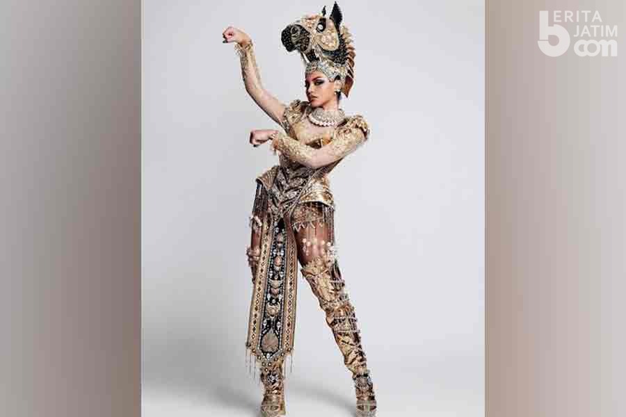 Jihane Almira, Pemenang Kostum Terbaik di Ajang Miss Supranational 2021