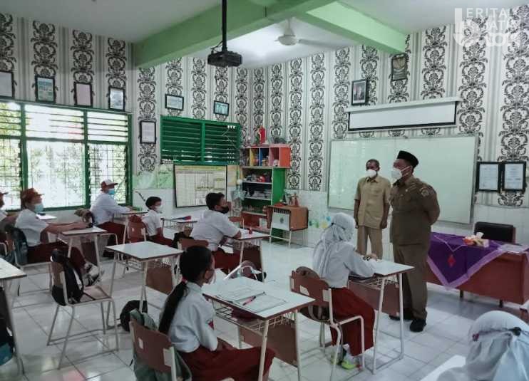 PTM SD dan SMP di Gresik Mulai Diberlakukan