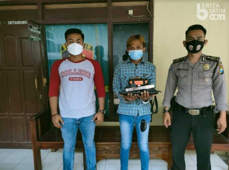 Karyawan di Lamongan Nekat Curi Laptop Perusahaan Tempatnya Kerja
