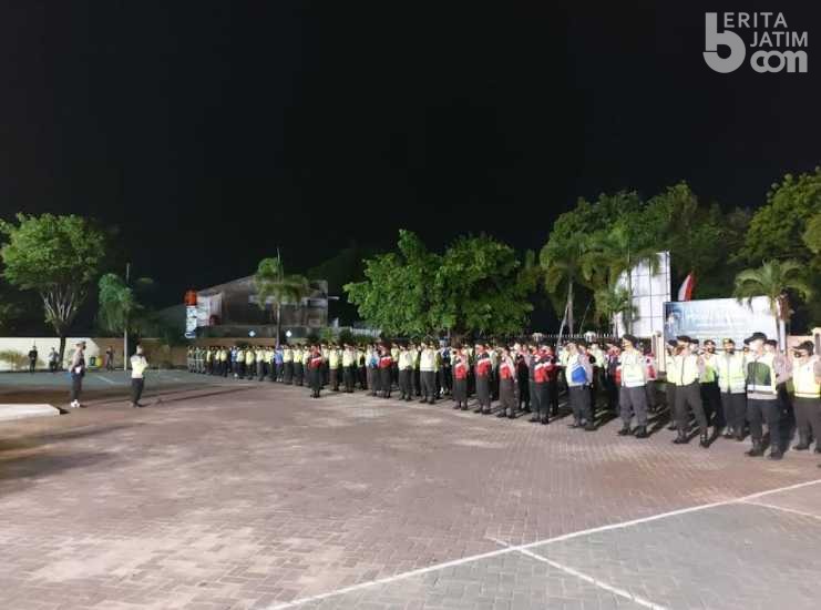 Perbatasan Menuju Madiun Dijaga Ketat Polres Magetan
