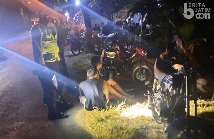 Sempat Blokir Jalan, Balap Liar di Tuban Dibubarkan Polisi