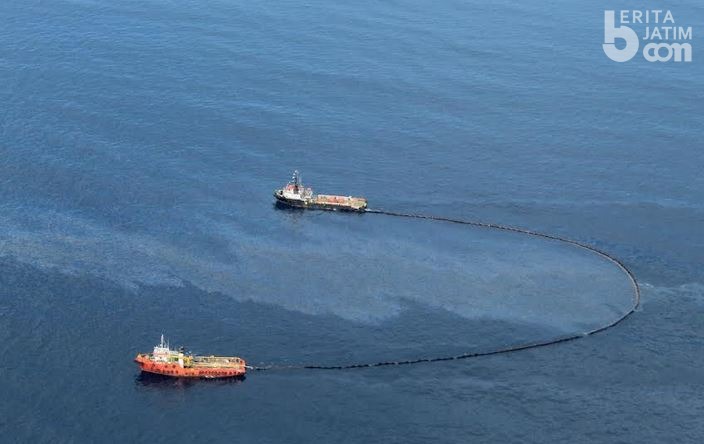 PEP Pangkalan Susu Field Sigap Tangani Oil Sheen di Lepas Pantai Aceh Timur