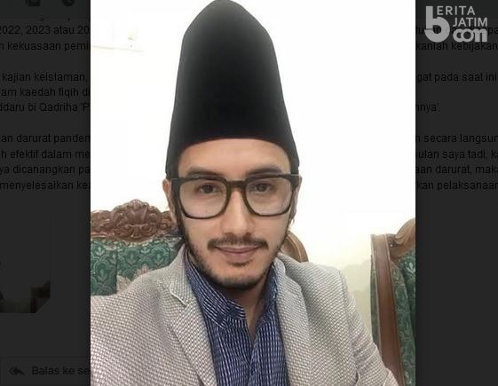 Gus Ubaid Usul Pemilu Serentak 2024 Diundur, Ini Alasannya