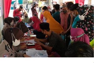 550 Santri Ponpes An Najah Karduluk Sumenep Ikuti Vaksinasi Merdeka