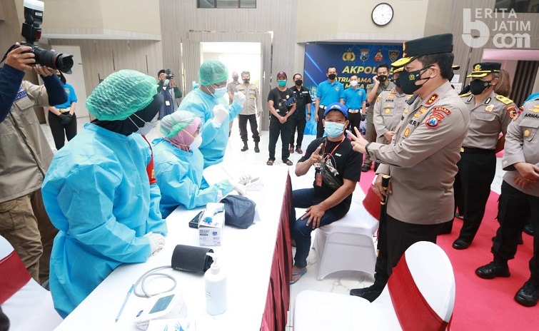 Kapolda Jatim Beri Apresiasi kepada Akpol 95