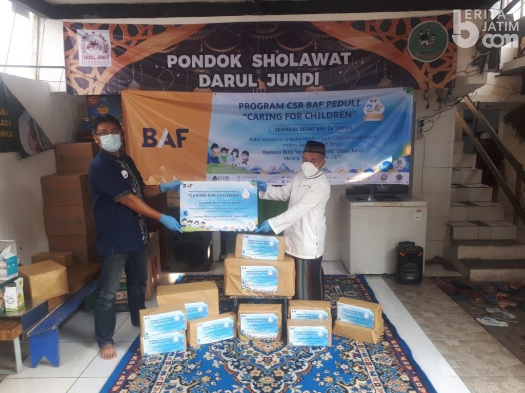 BAF Berikan Bantuan Untuk Anak Di 24 Kota Secara Serentak