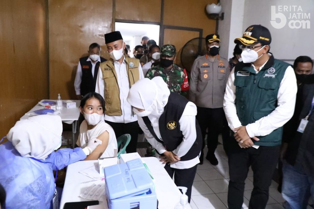 Sidoarjo Sudah Zona Kuning, 62 Persen Warga Sudah Divaksin