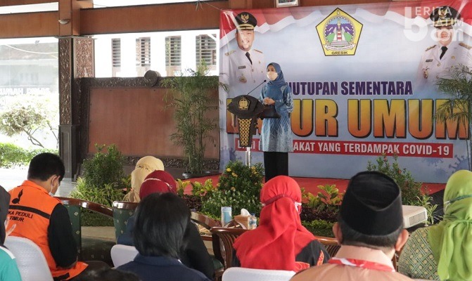 Masuk Zona Kuning, Dapur Umum di Rumdin Gresik Ditutup Sementara