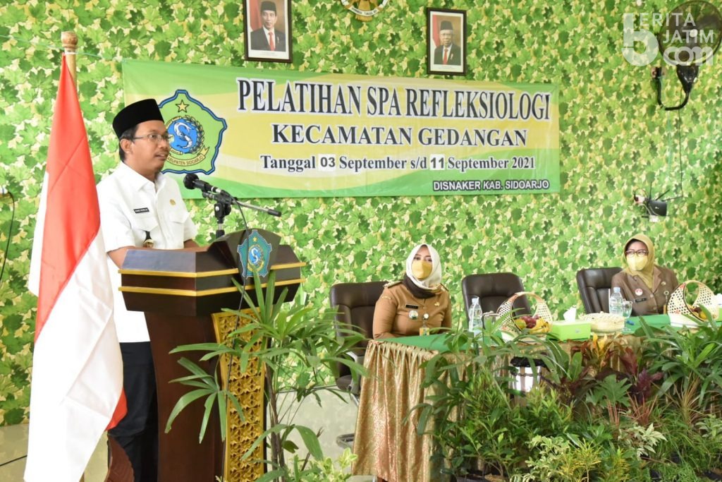 Pemkab Sidoarjo Berharap dengan Banyaknya Pelatihan Bisa Mengikis Jumlah Pengangguran