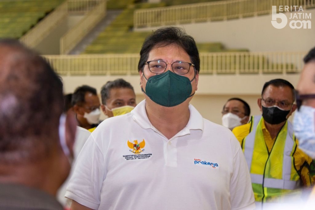 Airlangga : Pengendalian Pandemi Dari Hulu Hingga Hilir Harus Tetap Fokus, Demi Pemulihan Ekonomi