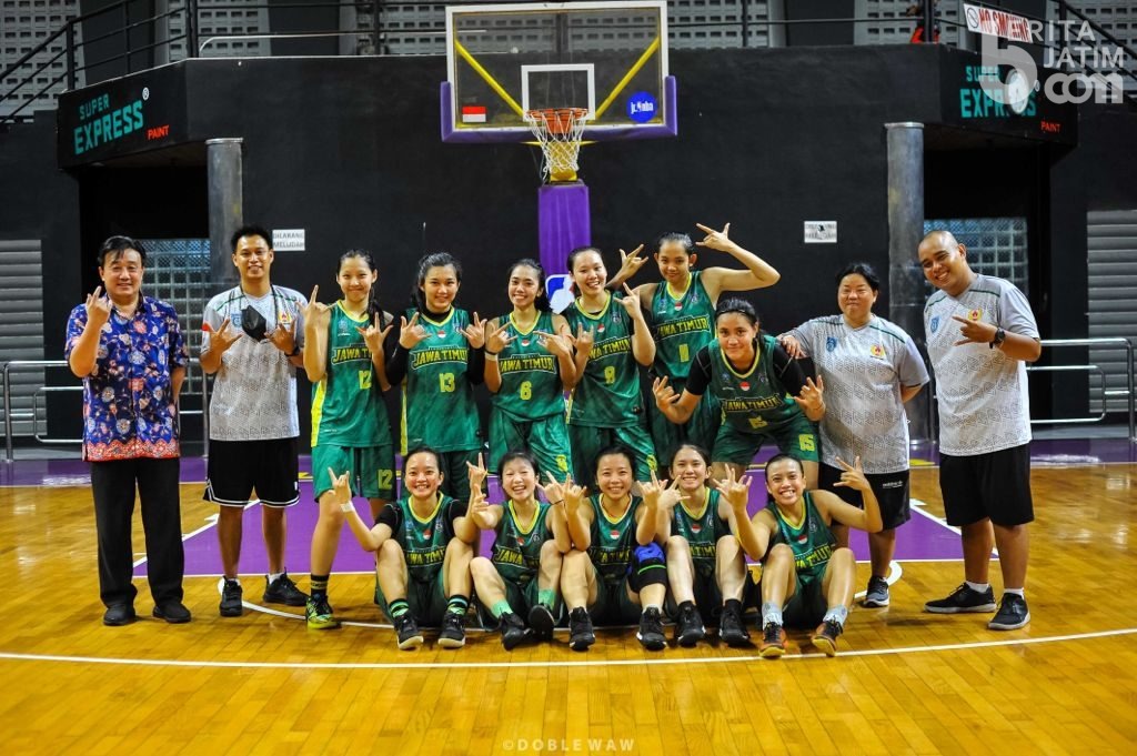 Masuk Grup Neraka, Tim Basket Putri Jatim Malah Incar Juara Grup