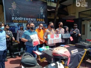 Bobol Belasan ATM, Karyawan Pengisian Uang Ditangkap Polresta Malang Kota