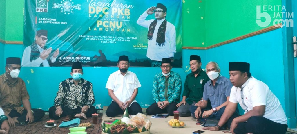 PKB Lamongan Gelar Tasyakuran Terbitnya Perpres Pendanaan Pesantren