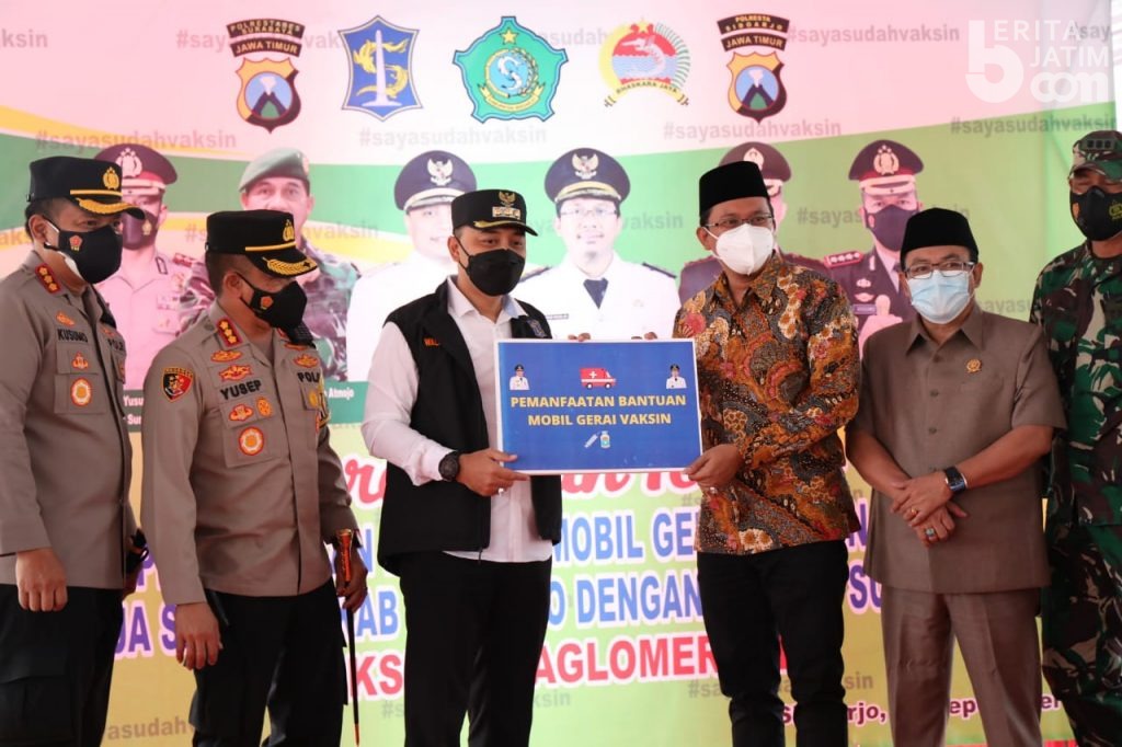 Sidoarjo dan Surabaya Kolaborasi Percepat Vaksinasi untuk Pulihkan Ekonomi