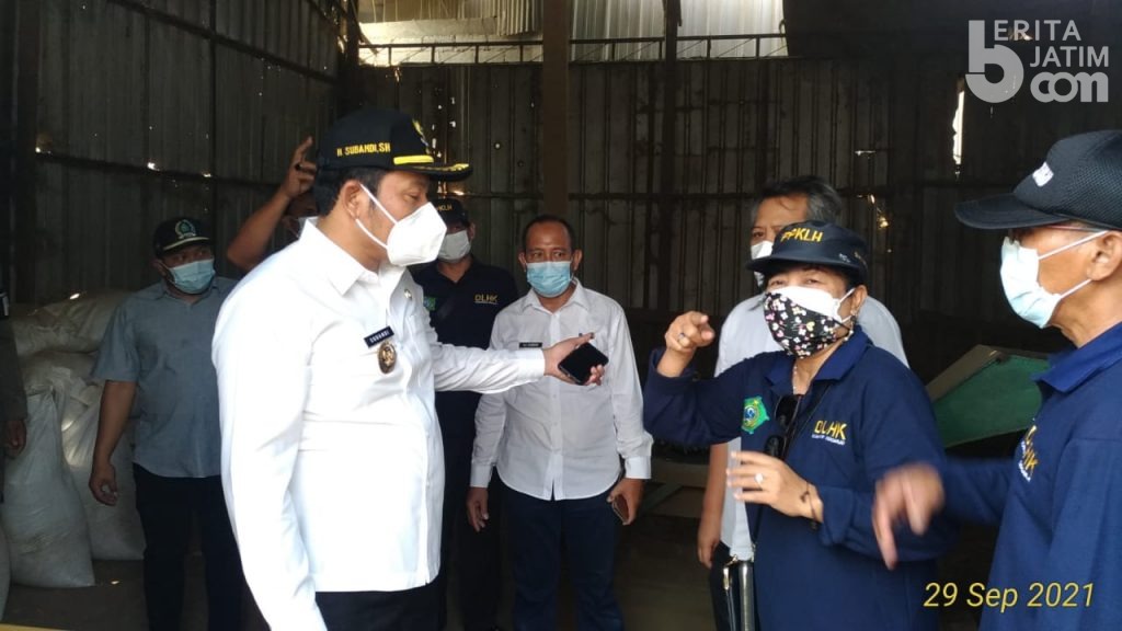 Sidak Pengolahan Tepung Bulu Ayam, Wabup Sidoarjo Temukan Ini