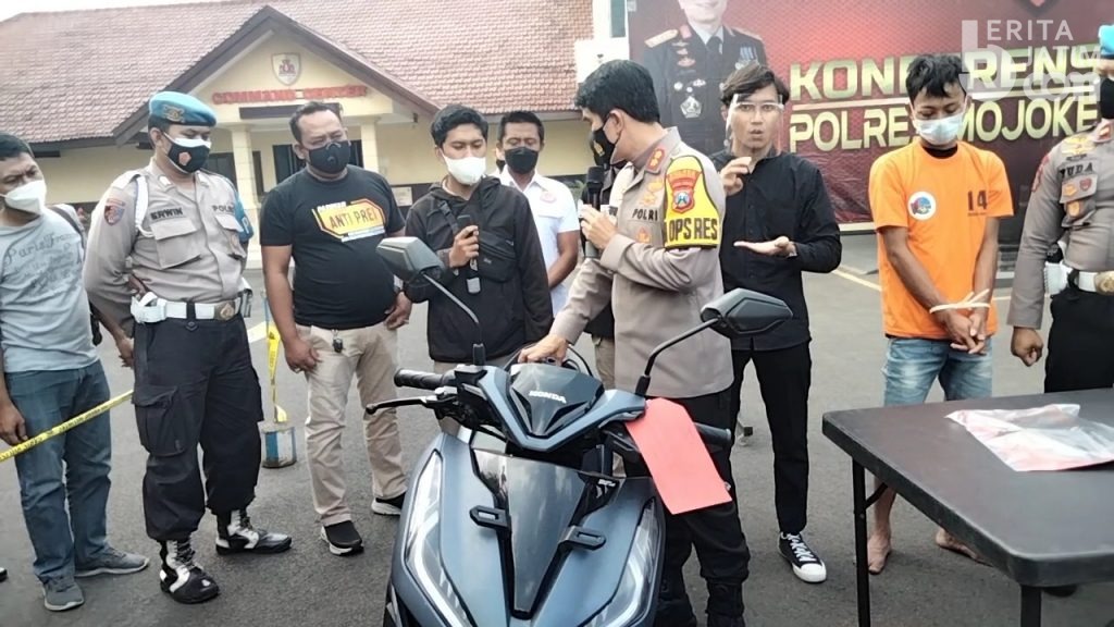 Baru Nyicil 2 Kali, Honda Vario Digondol Pencuri di Mojokerto