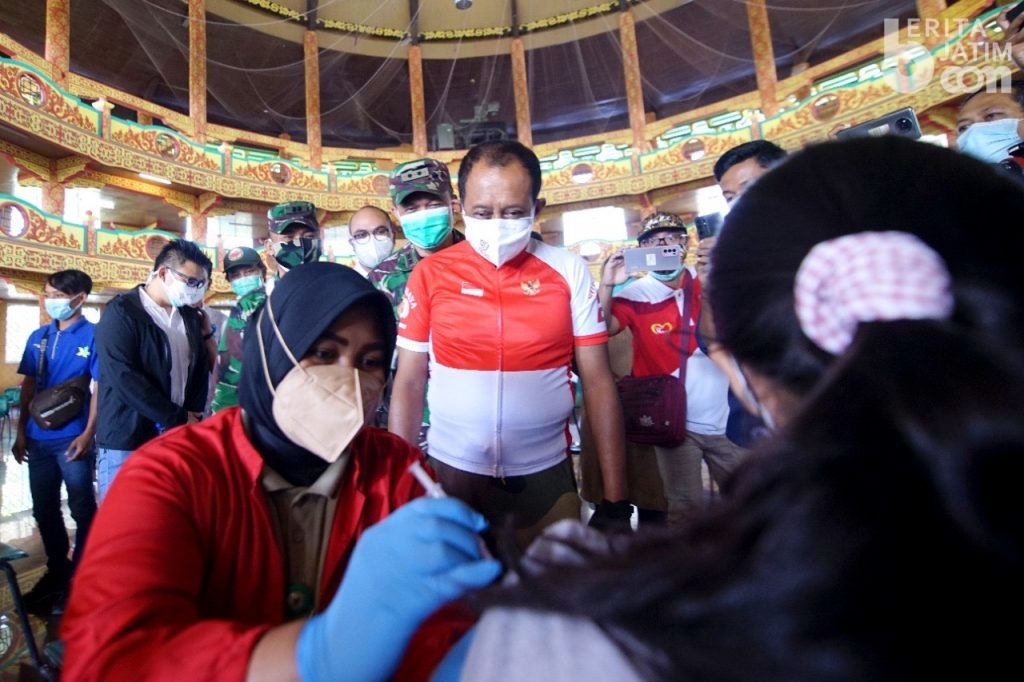 Wawali Armuji Tinjau Vaksinasi Anak Usia 12 Tahun ke Atas, Remaja dan Bumil