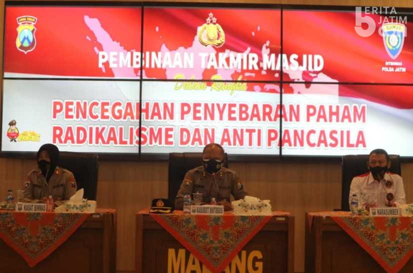 Polres Malang Gelar Pencegahan Radikalisme dan Anti Pancasila