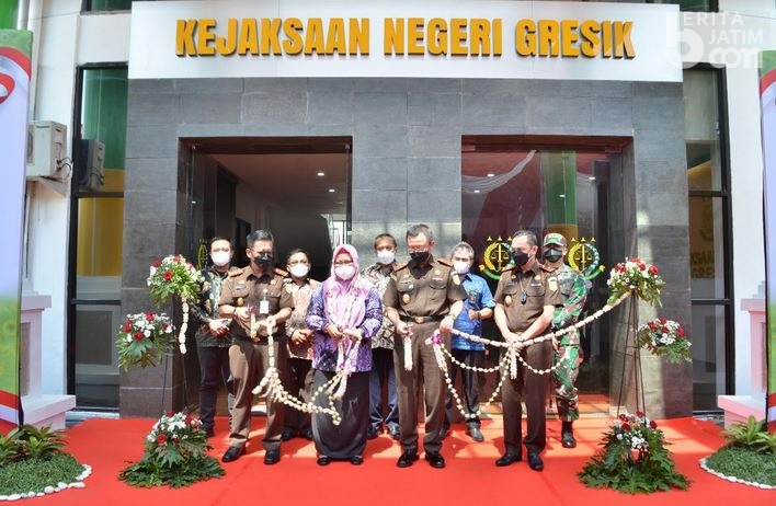 Gedung Baru Kejari Gresik Diresmikan, Hasil Dana Hibah