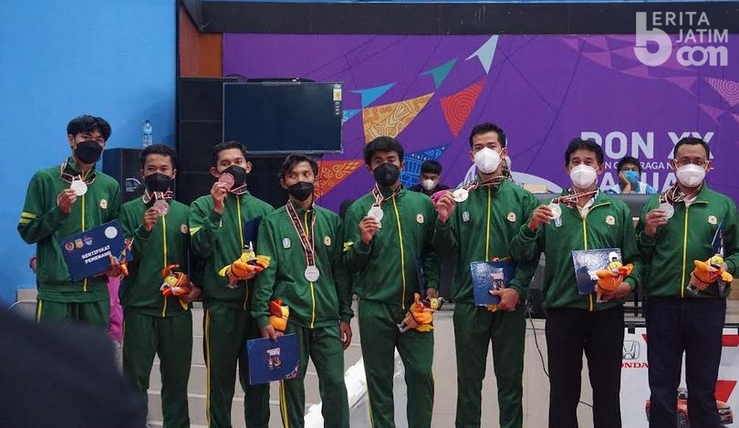 Sepak Takraw Jatim Raih Medali Perak, Nomor Quadrant Putra
