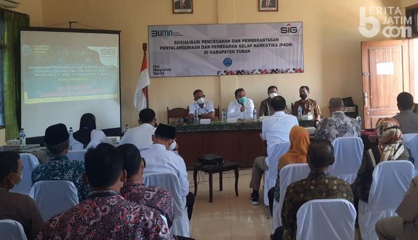 SIG Pabrik Tuban Ajak Warga Cegah Penyalahgunaan Narkoba