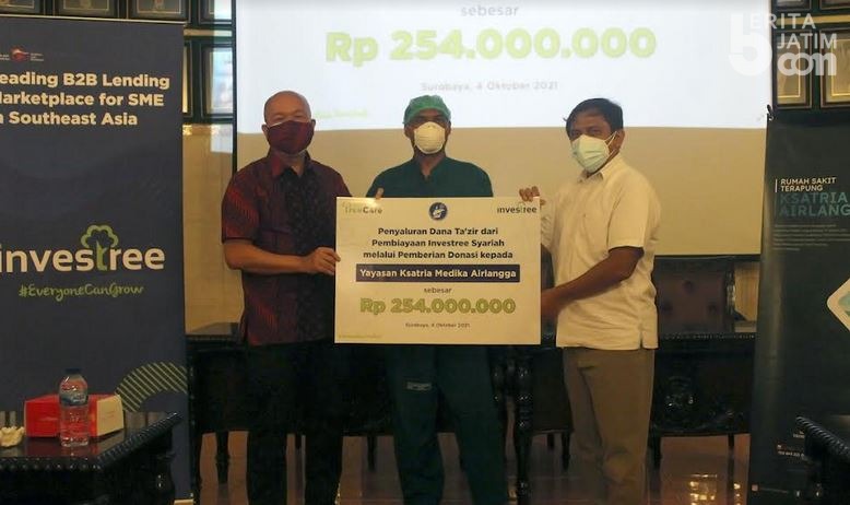Investree Bantu Oksigen Konsentrator bagi RS yang Membutuhkan