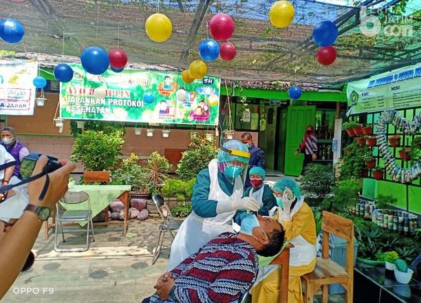 Sidak Tes Rapid Acak di Sekolah, Pemkot Kediri Temukan 3 Siswa Positif Covid