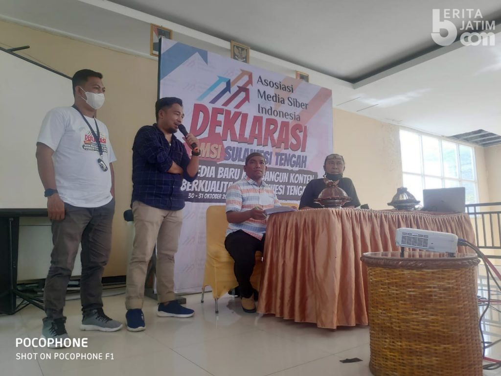 Terpilih Aklamasi, Moh Iqbal – Abde Mari Pimpin AMSI Sulteng