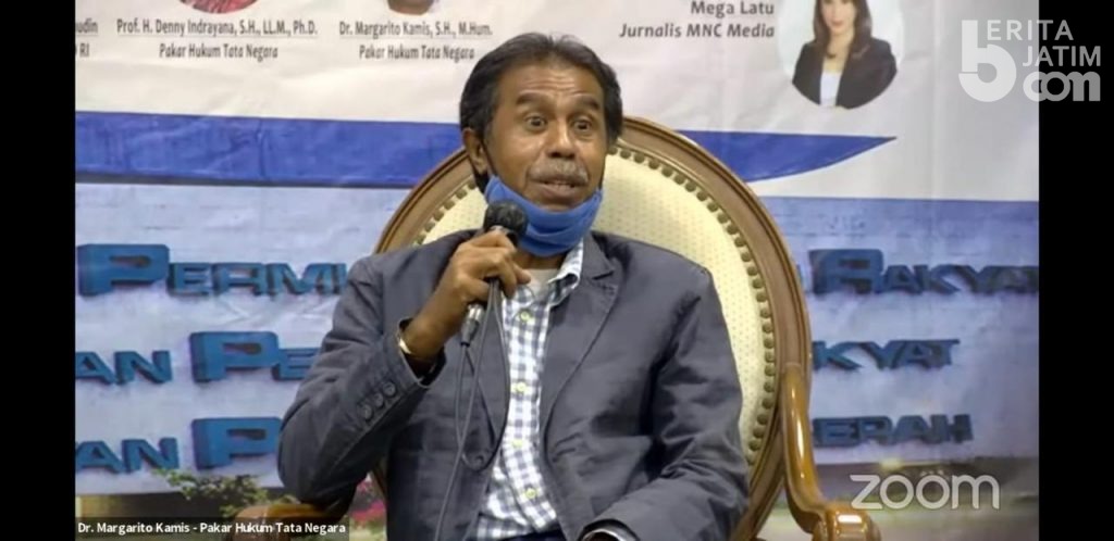 Dukung Penguatan DPD RI, Margarito Kamis: Politik Tidak Ada Minta, Yang Ada Mainkan!