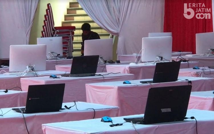 Tes SKD di Ponorogo, 165 Laptop Disiapkan